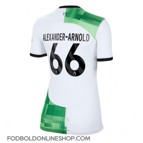 Liverpool Alexander-Arnold #66 Udebanetrøje Dame 2023-24 Kortærmet